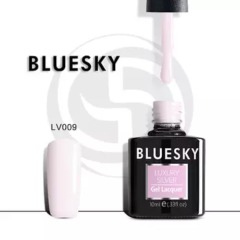 BLUESKY Гель-лак Luxury Silver LV606
