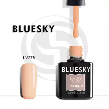 BLUESKY Гель-лак Luxury Silver LV289