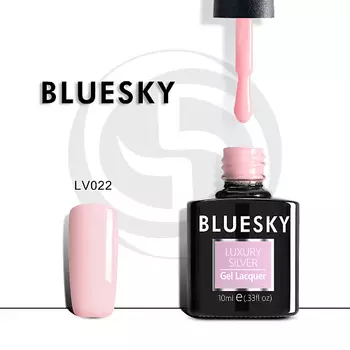 BLUESKY Гель-лак Luxury Silver LV063