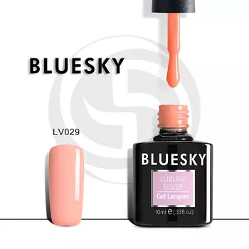 BLUESKY Гель-лак Luxury Silver LV063