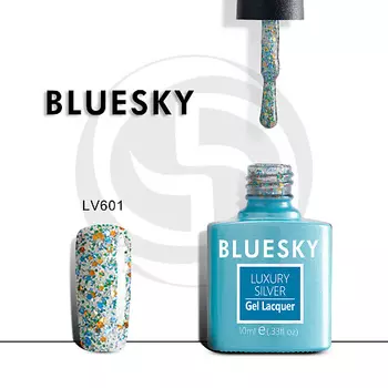 BLUESKY Гель-лак Luxury Silver LV555