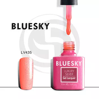 BLUESKY Гель-лак Luxury Silver LV443