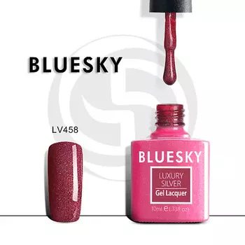BLUESKY Гель-лак Luxury Silver LV458
