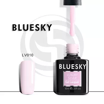 BLUESKY Гель-лак Luxury Silver LV013