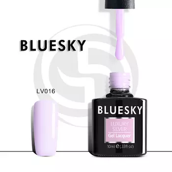 BLUESKY Гель-лак Luxury Silver LV013