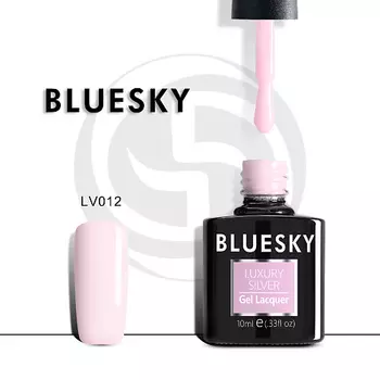 BLUESKY Гель-лак Luxury Silver LV013