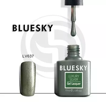 BLUESKY Гель-лак Luxury Silver LV557