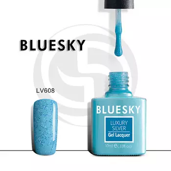 BLUESKY Гель-лак Luxury Silver Смузи