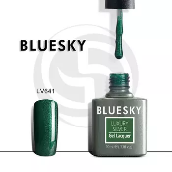 BLUESKY Гель-лак Luxury Silver LV610