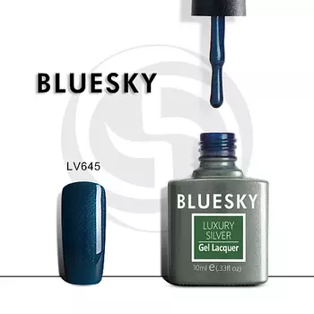 BLUESKY Гель-лак Luxury Silver LV610