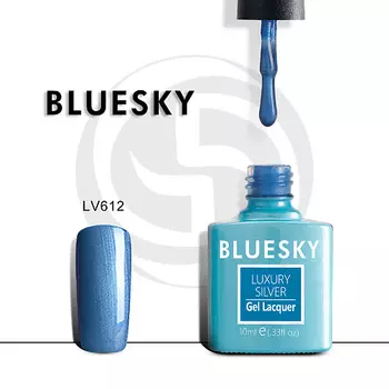BLUESKY Гель-лак Luxury Silver LV610