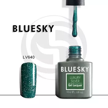 BLUESKY Гель-лак Luxury Silver LV610
