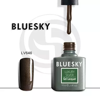BLUESKY Гель-лак Luxury Silver LV610