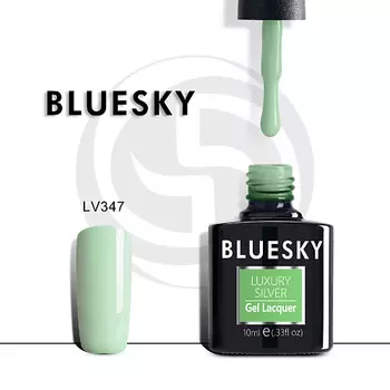 BLUESKY Гель-лак Luxury Silver LV356