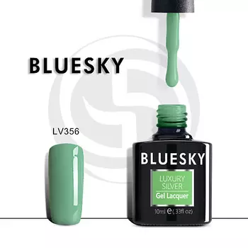 BLUESKY Гель-лак Luxury Silver Тропический лес