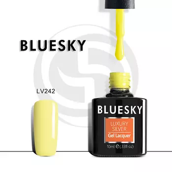 BLUESKY Гель-лак Luxury Silver LV248