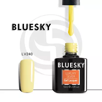 BLUESKY Гель-лак Luxury Silver LV248