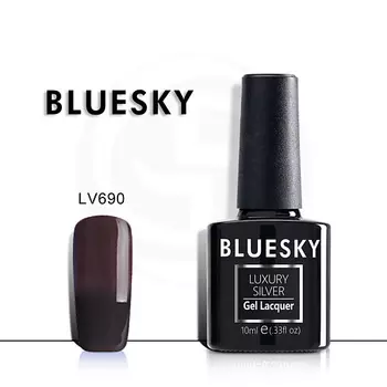 BLUESKY Термо гель-лак Luxury Silver LV682