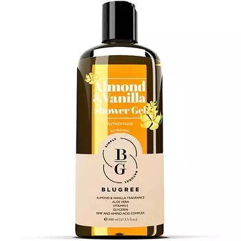 BLUGREE Гель для душа Миндаль-Ваниль 400.0