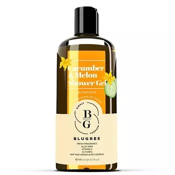 BLUGREE Гель для душа Огурец-Дыня 400.0