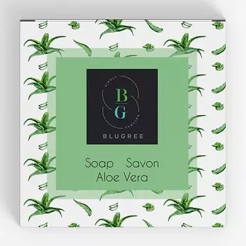 BLUGREE Мыло с Алоэ Вера 100.0