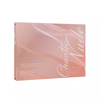 BME Палетка теней для век Chaotic Nude