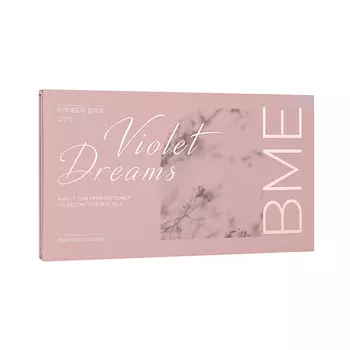 BME Палетка теней для век Violet Dreams
