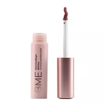 BME Стойкая жидкая вельветовая помада - My smiles begin with you