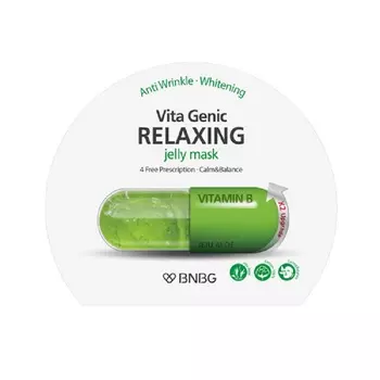 BNBG Маска для лица расслабляющая Vita Genic Relaxing Jelly