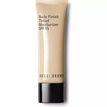 BOBBI BROWN Увлажняющий крем для лица с оттеночным эффектом СЗФ15 Nude Finish Tinted Moisturizer SPF 15
