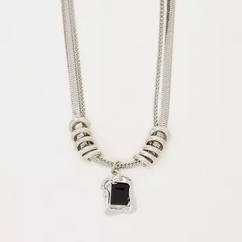 BOCCIOLO Колье BLACK SQUARE