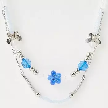 BOCCIOLO Колье DOUBLE BLUE