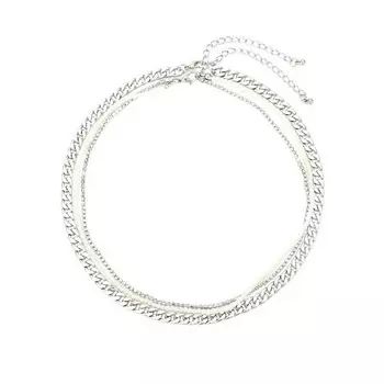 BOCCIOLO Колье SILVER