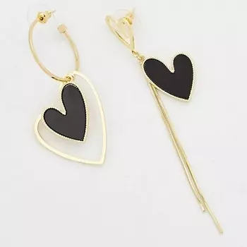 BOCCIOLO Серьги 2HEARTS