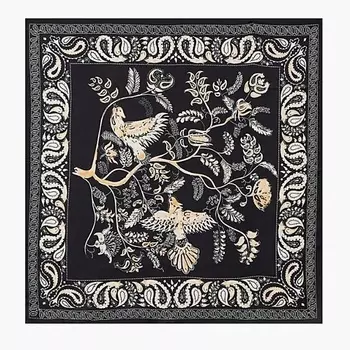 BOCCIOLO Женский шейный платок FashionStyle Birds of Paradise