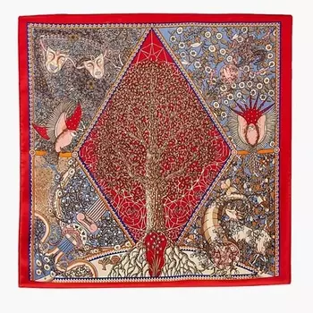 BOCCIOLO Женский шейный платок FashionStyle Fairy Forest