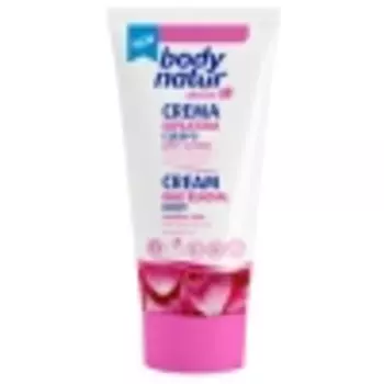 BODY NATUR Крем для депиляции для тела для чувствительной кожи с Плодами шиповника и Эфирным маслом