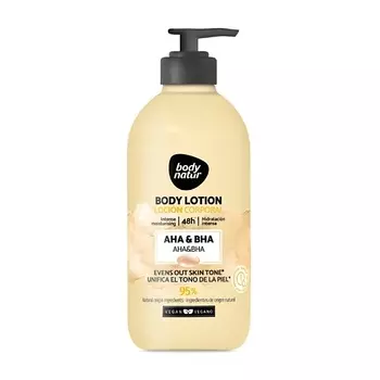BODY NATUR Лосьон для тела с AHA, BHA кислотами Body Lotion Aha&BHA