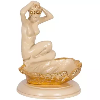 BOGACHO Подставка для украшений "Девушка на ракушке" (сувенир)