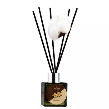 БОГАТСТВО АРОМАТА Диффузор ароматический с цветком хлопка "Нежный" Ваниль 50.0