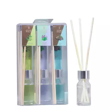 БОГАТСТВО АРОМАТА Набор диффузоров ароматических "Розмарин, мята, сосна"