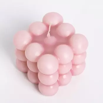 БОГАТСТВО АРОМАТА Свеча фигурная ароматическая "Бабл куб" 127