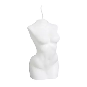 БОГАТСТВО АРОМАТА Свеча фигурная ароматическая "Женский силуэт" Кокос 93