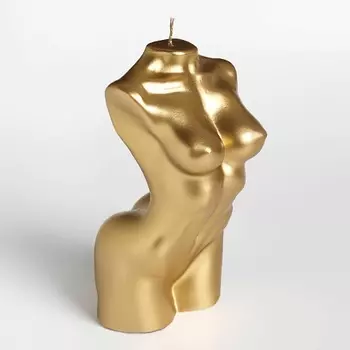 БОГАТСТВО АРОМАТА Свеча фигурная лакированная "Женский силуэт" 90