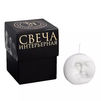 БОГАТСТВО АРОМАТА Свеча фигурная в подарочной коробке "Солнце и луна" 106