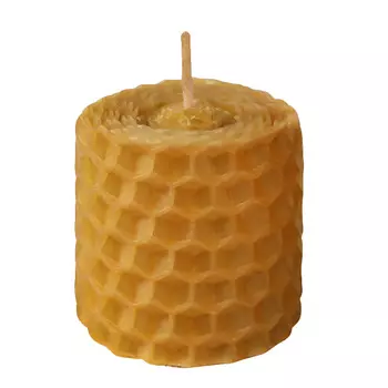 БОГАТСТВО АРОМАТА Свеча из вощины медовая 37