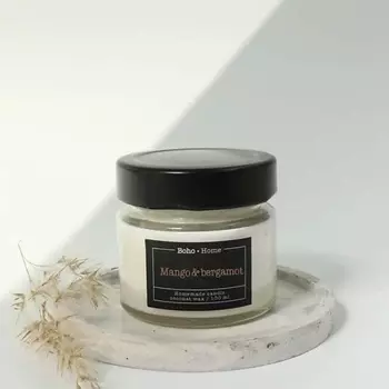 BOHO HOME Ароматическая свеча с ароматом Манго и бергамот 100