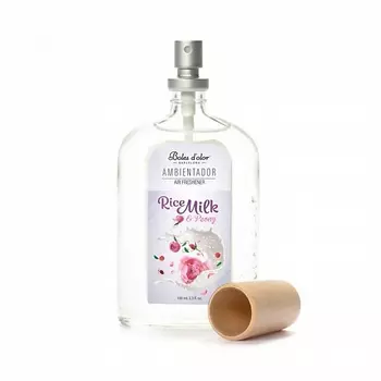 BOLES D'OLOR Духи-спрей для дома Пион и рисовое молоко Rice Milk & Peony (Ambients) 100