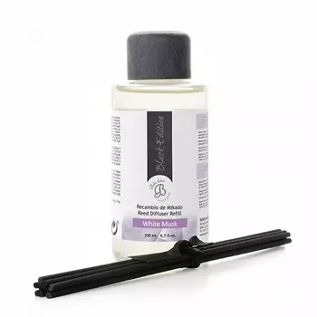 BOLES D'OLOR Сменный блок с палочками Белый мускус White Musk (Black Edition) 200