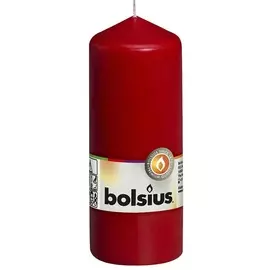 BOLSIUS Свеча столбик Classic красная 297